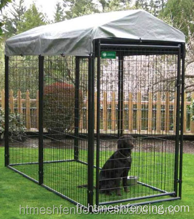 Cage de chiens galvanisée au chenil