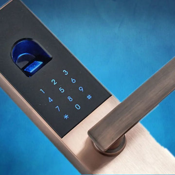Отпечаток пальца дверная блокировка интеллектуальная электронная биометрия
