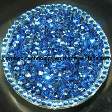 Wholesale Flatback Hot Fix Crystal Rhinestone with Strong Glue, Clear Cuts (KT-HFR25)