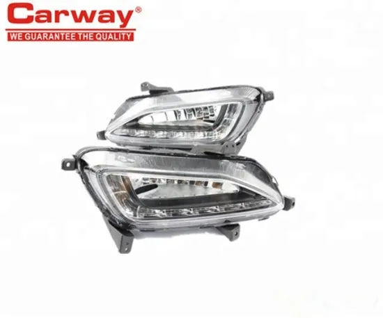CARWAY New Fog Lamps Hotselling for Hyundai Tucson 2018 LED Daytime Running Lights