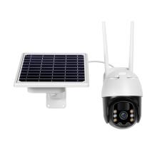 Outdoor -Überwachungskamera mit Sonnenkollektoren