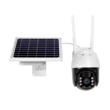 Système de vidéosurveillance de sécurité de la caméra solaire WiFi extérieure