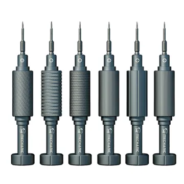 6-in-1 3D Non-Slip Magnetic Steel Screwdriver Set for iPhone and Android Repair