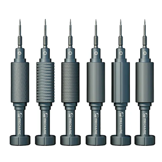 6-in-1 3D Non-Slip Magnetic Steel Screwdriver Set for iPhone and Android Repair