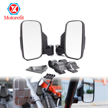 1.75 \ "2 \" Mirrors Side Lear View Mirrors for UTV/ATV/Motorcycle Off-Road