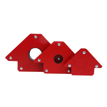 Dewen Custom Logo-Schweißmagnethalter, 3-seitiges Magnetmontagewerkzeug für 45 °/90 °/135 ° Winkel