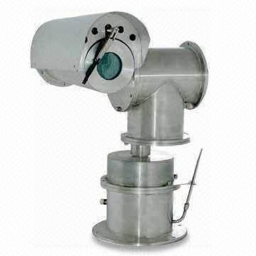 Stainless Steel Ex-proof PTZ Camera, Wash System Optional, ExdIICT6/DIP A21 TA, T6, EExdIICT6