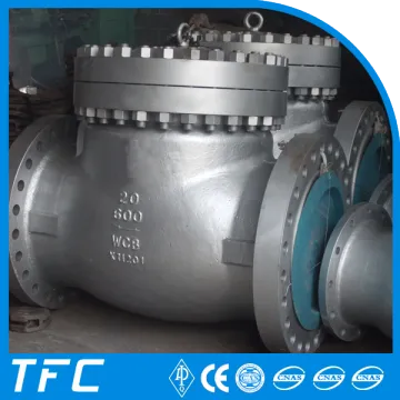 swing check valve API 6D WCB check valve