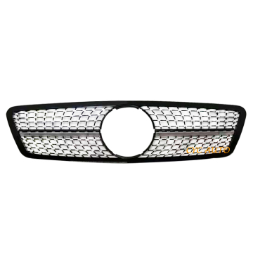 メルセデスベンツCクラスW203フェイスリフトC180 C200 C230 C240 C280用ダイヤモンドグリル