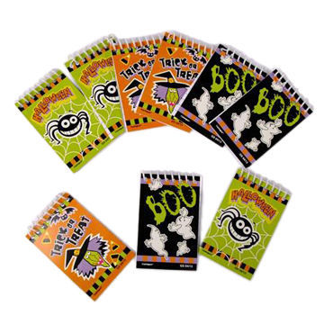 Notebooks with Halloween Printing, Small Size Easy for Taking