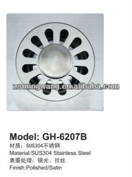 kitchen stainless steel floor drain
