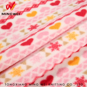High Quality New Style Cute Pattern Printing Polar Fleece Fabric