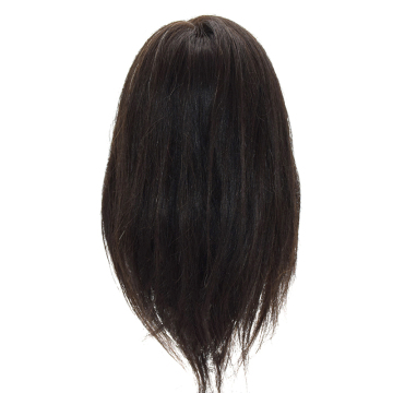 Mannequin Training Head with Real Hair for Hairdressing Practice