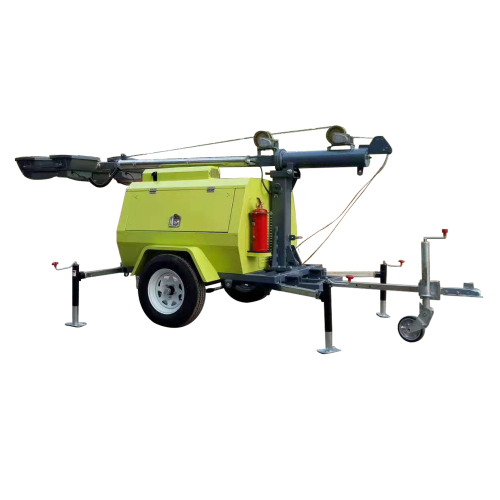 Trailer Hand-Lifting Mobile Lighting System