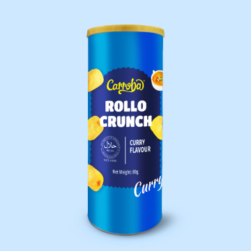 Carroba Rollo Crunch Snacks With Curry Flavour