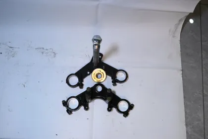 Motorcycle steering rod suitable for scooter steering system