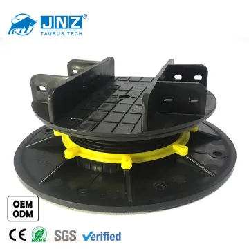 JNZ outdoor wpc paver floor joist cradle timber deck joist support adjustable plastic pedestal