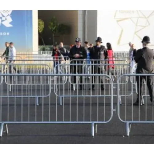 Barrière de contrôle de la foule des piétons de la circulation