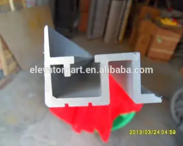aluminum extruded profiles rubber glazing aluminium profile elevator door aluminum sill