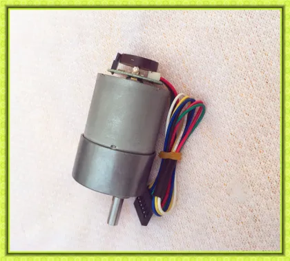 6v 12V brush dc micro encoder gear motor