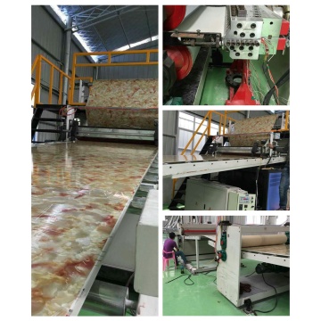 PVC Artificial Marble Sheet Extrusion Line