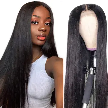 High Quality Raw Cambodian Hair Swiss Lace Wig For Black Women 100% Brazilian Virgin Cuticle Aligned Lace Front Human Hair Wig