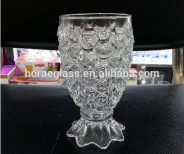 LongRun beautiful barware transparent fish shape wine glass cup