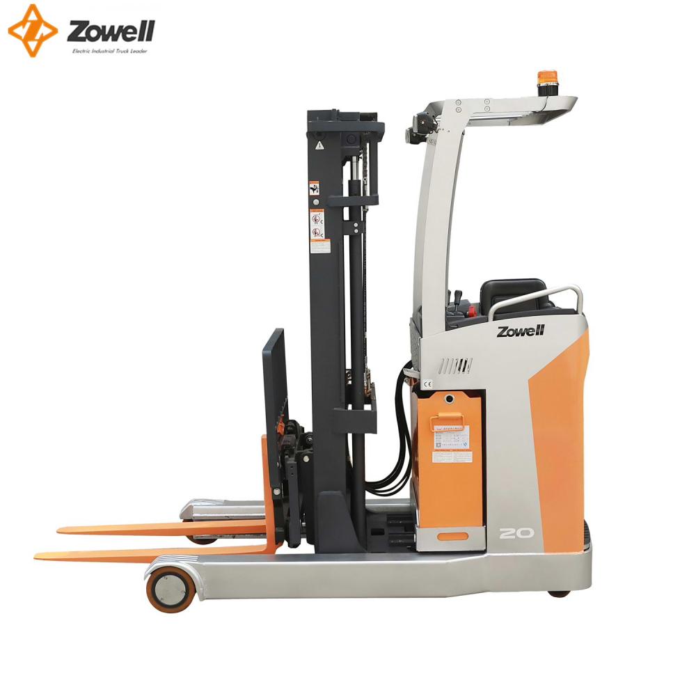 Electric reach truck 1.5ton sideshift