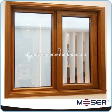 Passive house Moser white oak wood aluminum clad high efficient triple vacuum glazed passive house wooden window