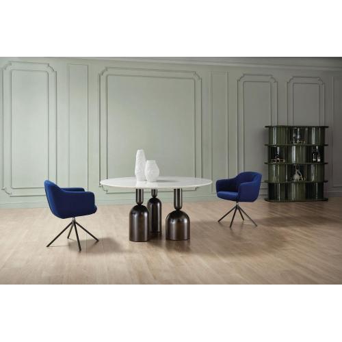 Slate Dining Table Top Notch Modern Quality Fashion Round Dining Table Supplier