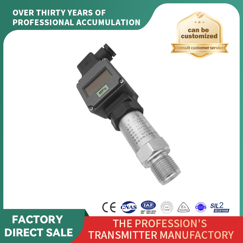 Transmițător de presiune piezorezistiv din ceramică cu afișaj LCD