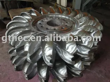 Hydraulic Impulse Generator Turbine Runner
