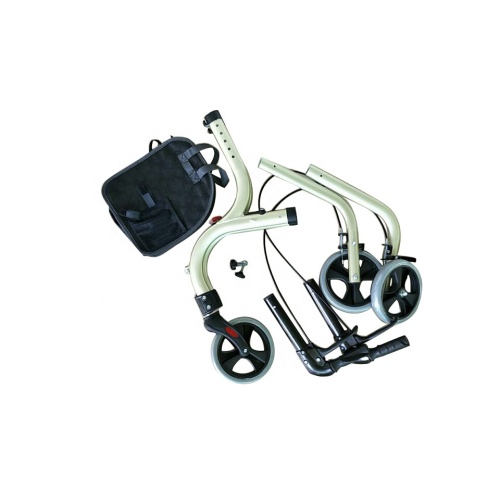 Three Wheel Aluminum Rollator Medical 3 Wheels Aluminum Petite Rollator Manufactory