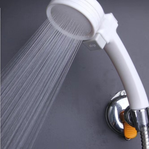 High pressure rainfall shower head with removable water