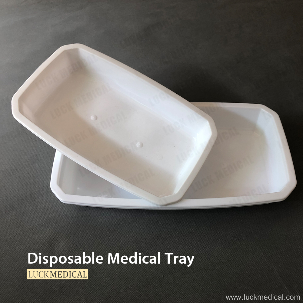 Disposable Plastic Surgical Square Tray Operating Use