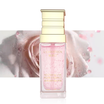 OEM ODM Anti-Aging-Feuchtigkeitshellung reparieren Rose Essence Perlengesicht Serum