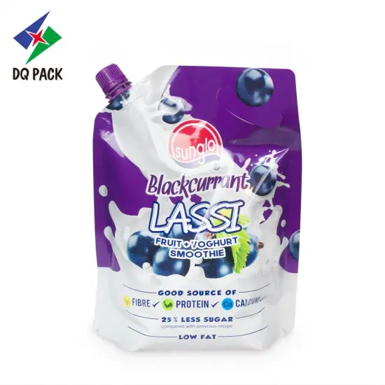 2L yougurt packaging foypck with food grade plastic