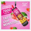 使い捨てのvape R＆Mモンスター7000パフデバイス