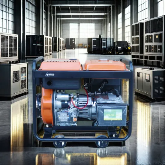 5KW Diesel Generator Set 50Hz 230V Single Cylinder Open Frame
