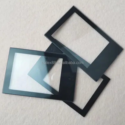 Custom Cut Silk Screen Printed Punched Corning Gorilla Glass/AGC Glass