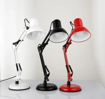 Iron Folding Long Arm Lamp with Eye Protection