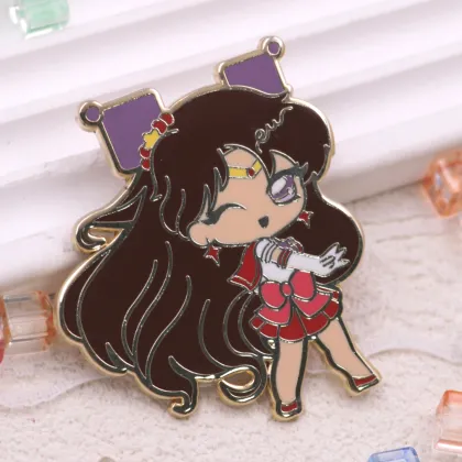 Q Version Sailor Moon Enamel Pin