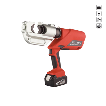 EC-400 Cordless Battery-Powered Electric Cable Lug Crimping Tool