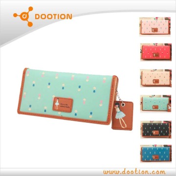 fashion young girl wallet