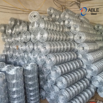 Animal Farm Knotted Wire Mesh Fence For Sheep