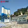 Cheapest construction75cbm/h portable concrete mixing plant