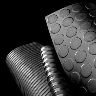 3mm thick round stud /diamond runner rubber mats