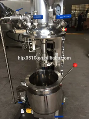 skin care products lab mixing machine