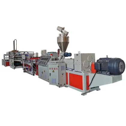 1220mm Double Screw PVC Foam Board Production Line