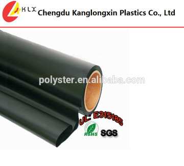 Non-halogen flame retardant polycarbonate film